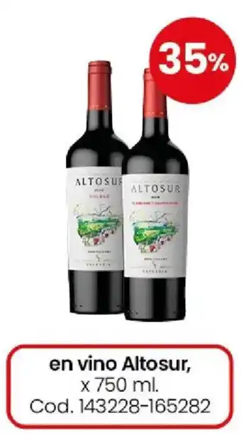 Coto Altosur en vino oferta