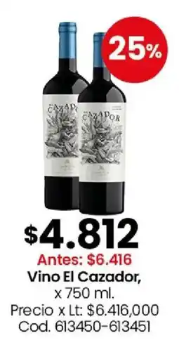 Coto El cazador vino oferta