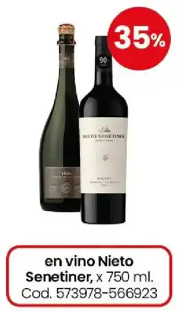 Coto Nieto senetiner en vino oferta