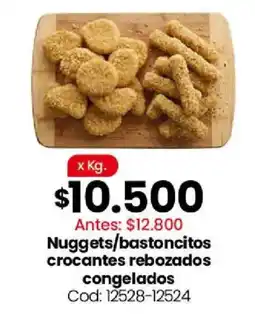 Coto Nuggets/bastoncitos crocantes rebozados congelados oferta