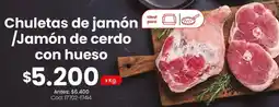 Coto Chuletas de jamón /jamón de cerdo con hueso oferta