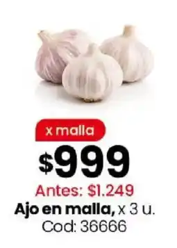 Coto Ajo en malla oferta