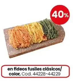 Coto En fideos fusiles clásicos/ color oferta