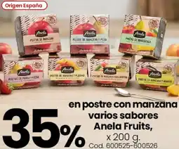 Coto Anela fruits en postre con manzana varios sabores oferta