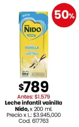 Coto Nido leche infantil vainilla oferta