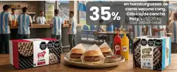 Coto Paty en hamburguesas de carne vacuna cong. clásica/de cancha oferta