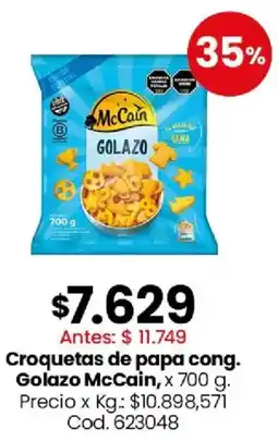 Coto Golazo mccain croquetas de papa cong. oferta