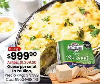 Coto La paulina queso por salut oferta