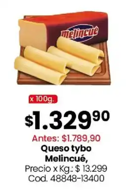 Coto Melincué queso tybo oferta