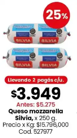 Coto Silvia queso mozzarella oferta