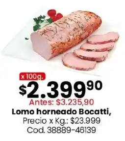 Coto Bocatti lomo horneado oferta