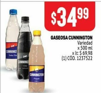 Makro Gaseosa cunnington 500ml oferta