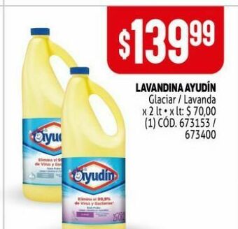 Makro Lavandina ayudin 2l oferta