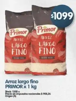 Supermercados Buenos Días Primor arroz largo fino oferta
