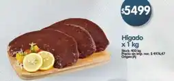 Supermercados Buenos Días Hígado oferta