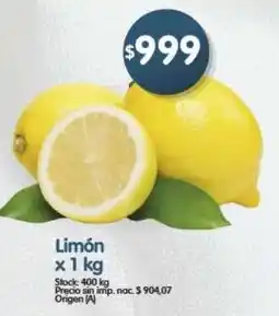 Supermercados Buenos Días Limón oferta