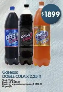 Supermercados Buenos Días Doble cola gaseosa oferta