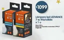Supermercados Buenos Días Ledvance lámpara led oferta