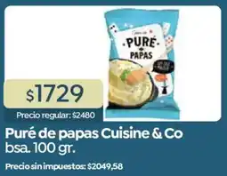 Supermercados Vea Cuisine & Co puré de papas bsa oferta