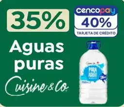 Supermercados Vea Cuisine & Co aguas puras oferta