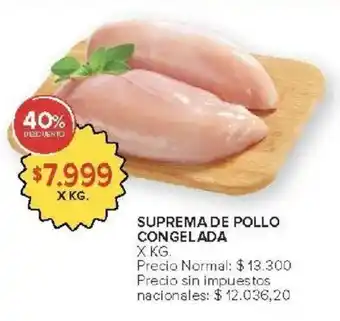 Carrefour Market Suprema de pollo congelada oferta
