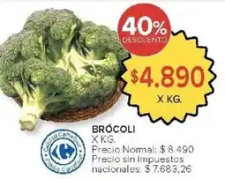 Carrefour Market Brocoli oferta