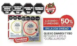 Carrefour Market Doña aurora queso danbo/tybo feteado oferta