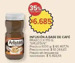 Carrefour Market Arlistán infusión a base de café frasco oferta