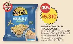 Carrefour Market McCain papas horneables tradicionales bolsa oferta