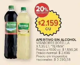 Carrefour Market Terma aperitivo sin alcohol v/sabores botella oferta