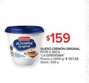 Carrefour Queso Cremón Original oferta