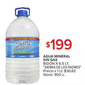 Carrefour Agua Mineral Sin Gas oferta