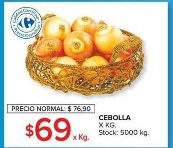 Carrefour Market Cebolla oferta