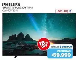 Naldo Lombardi Philips - smart tv pud7309 titan cód. 505782 (1) oferta