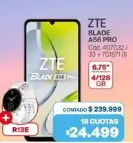 Naldo Lombardi Zte - blade a56 pro cód. 407032 / 33 + 701871 (1) oferta