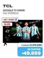 Naldo Lombardi Tcl - google tv 43s5k cód. 505998 (4) oferta