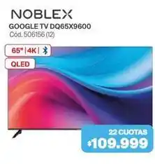 Naldo Lombardi Noblex - google tv dq65x9600 cód. 506156 (12) oferta