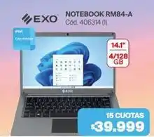 Naldo Lombardi Exo - notebook rm84-a cód.406314 oferta
