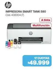 Naldo Lombardi Hp - impresora smart tank 580 cód. 406304 (7) oferta