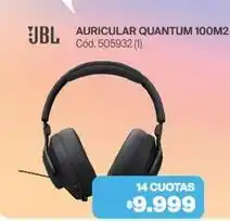 Naldo Lombardi Jbl - auricular quantum 100m2 cód. 505932 (1) oferta