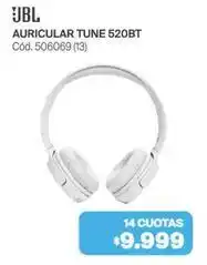 Naldo Lombardi Jbl - auricular tune 520bt cód. 506069 (13) oferta