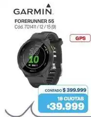Naldo Lombardi Garmin - forerunner 55 cód. 701411/12/15 (9) oferta