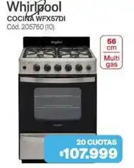 Naldo Lombardi Whirlpool - cocina wfx57di cód. 205760 (10) oferta