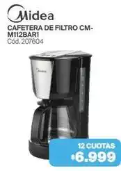 Naldo Lombardi Midea - cafetera de filtro cm-m112bar1 cód. 207604 oferta