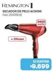 Naldo Lombardi Remington - secador de pelo ac9096 cód. 204058 (9) oferta
