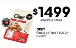 Diarco Okey - ñoquis de papa x 500 gr. cód.28133 oferta