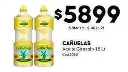 Diarco Cañuelas - aceite girasol x 1.5 lt. cód.30141 oferta