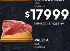 Diarco X$ - paleta c x kg cód:17644 oferta