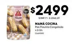 Diarco X$ - pan flautita congelada x 6 un. cód:9595 oferta