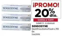 Diarco Sensodyne - dentifrico extra fresh x 90 gr oferta